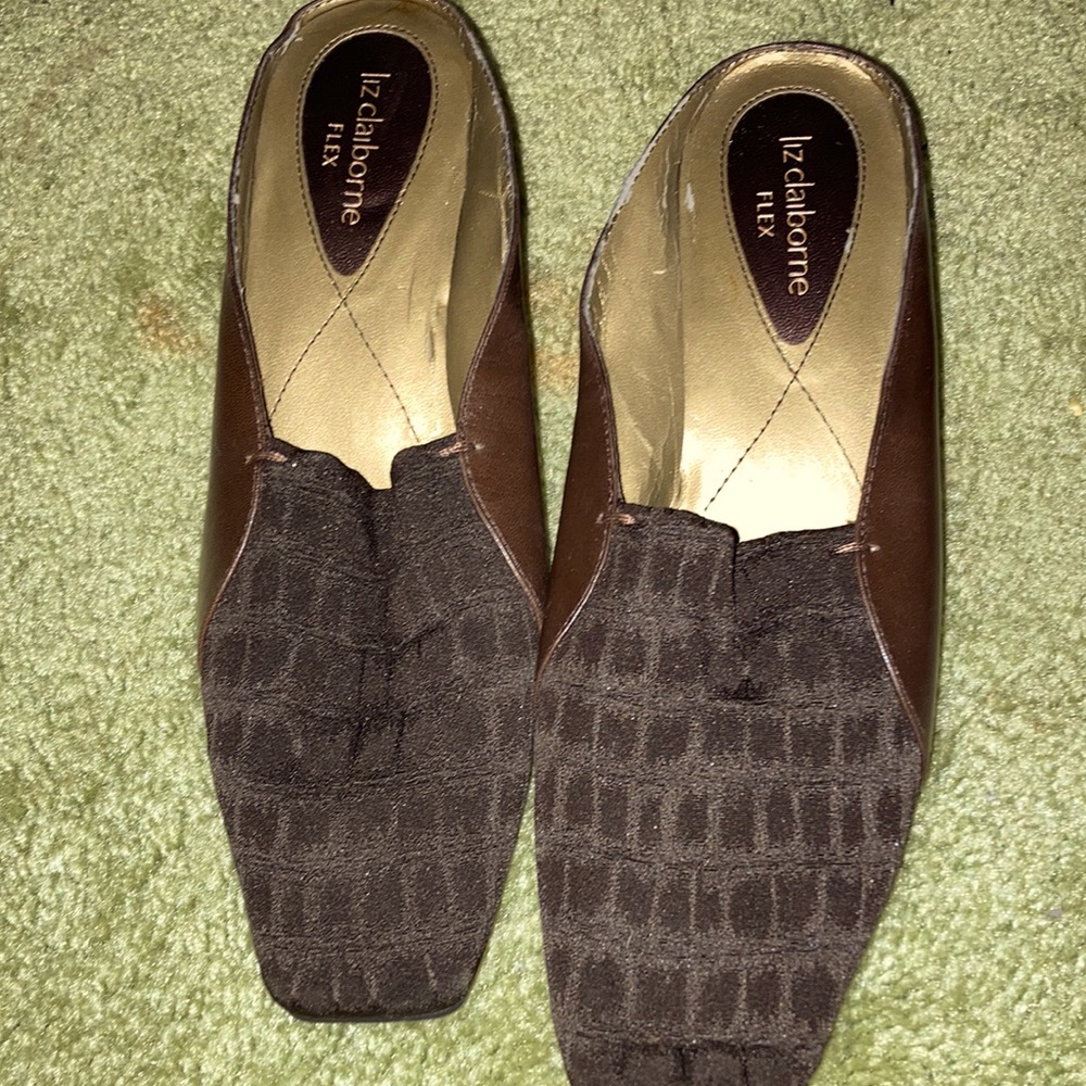 vintage Brown liz Claiborne heels